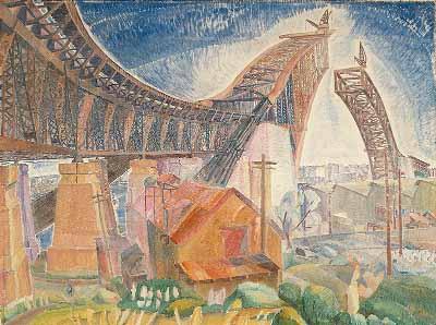 Walter Granville Smith The Bridge in Curve China oil painting art